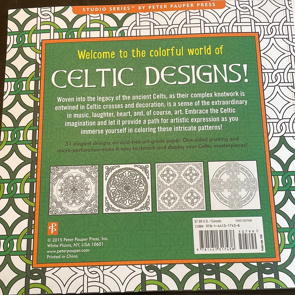Adult Coloring Book - Picture 2 of 5